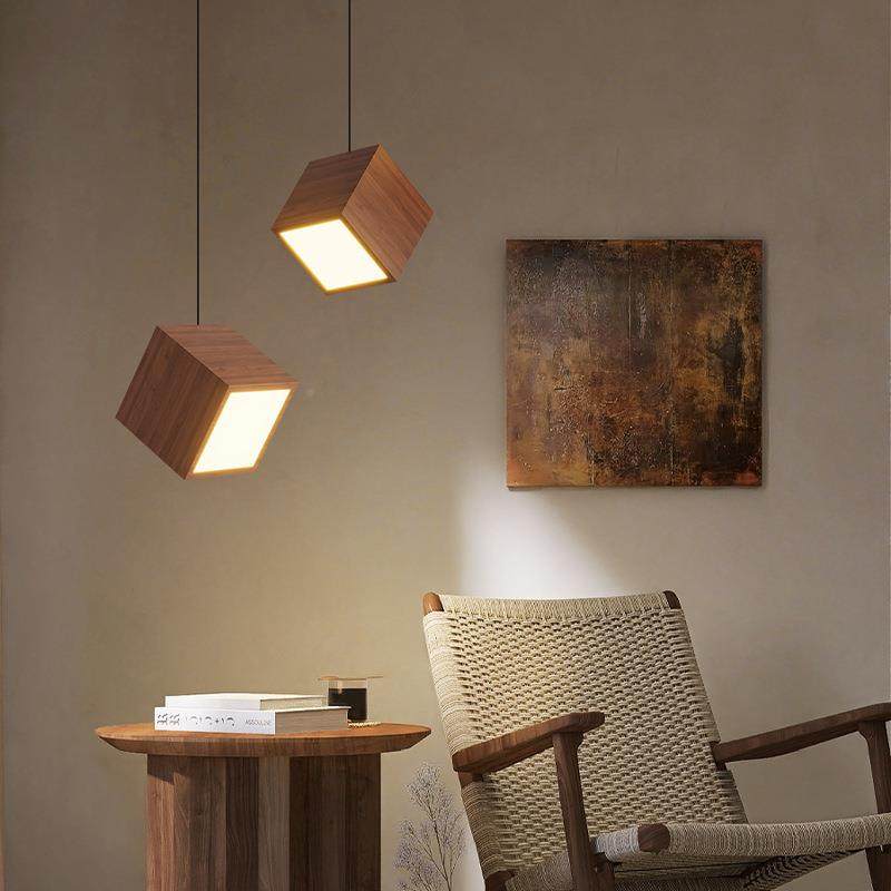 中古风创意极简正方280长条体卧吧台饭厅灯眼室床头全光谱护小吊,淘宝优惠券,粉丝福利购,淘宝优惠卷