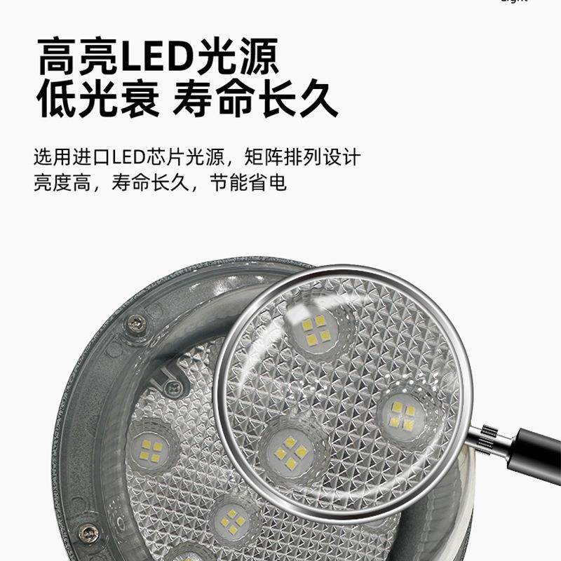 led圆形吸顶防爆灯仓库工厂车间隔爆型防爆投光灯三防灯LED节能,淘宝优惠券,粉丝福利购,淘宝优惠卷
