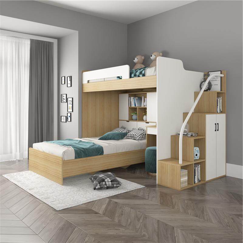 北欧高低床上下床双层床成人现代简约儿童床小户型榻榻米上下床,淘宝优惠券,粉丝福利购,淘宝优惠卷