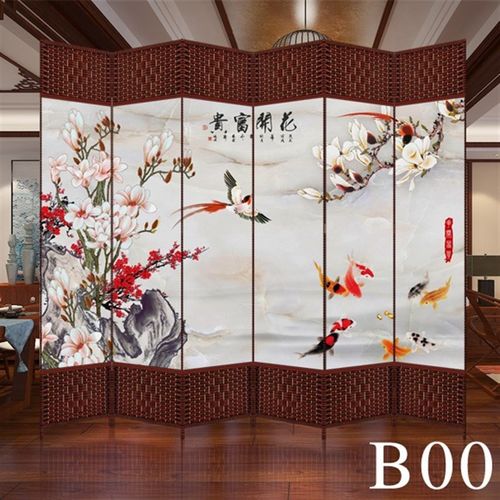 屏风隔断客厅折叠可移动现代简约卧室遮挡帘办公室美容院餐厅包间 - 图3