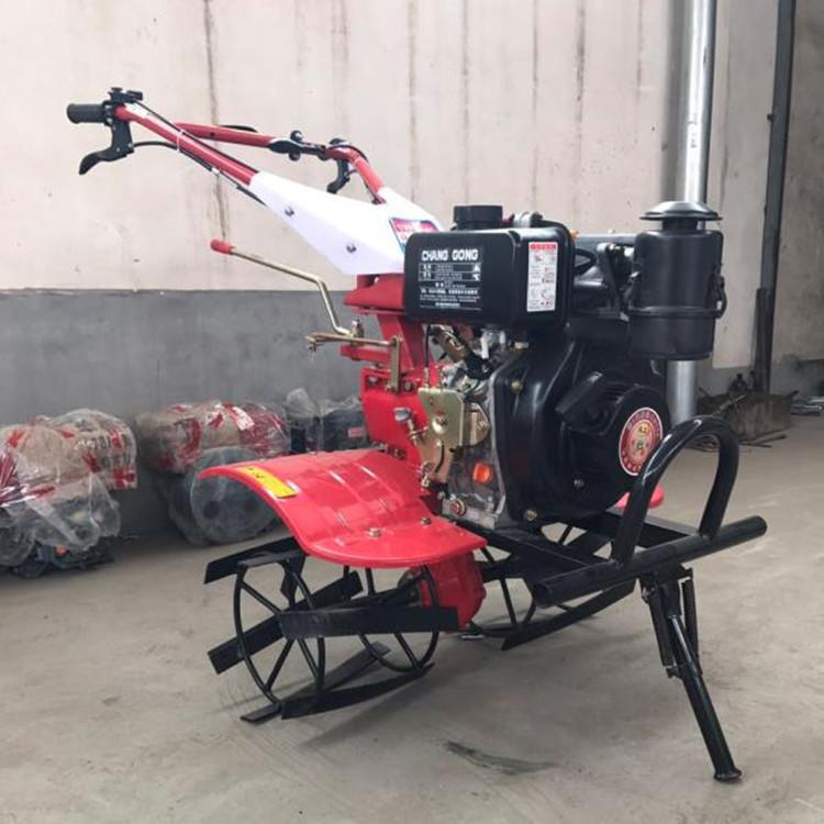 1 land 3F air-cooled diesel 7-oil micro-tiller farmland management plow rotary tiller orchard loose soil trench weeding HKN open