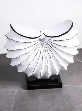 现轻奢样板房摆间售楼代处酒玄店关柜件家居ERC客厅软装饰品雕塑