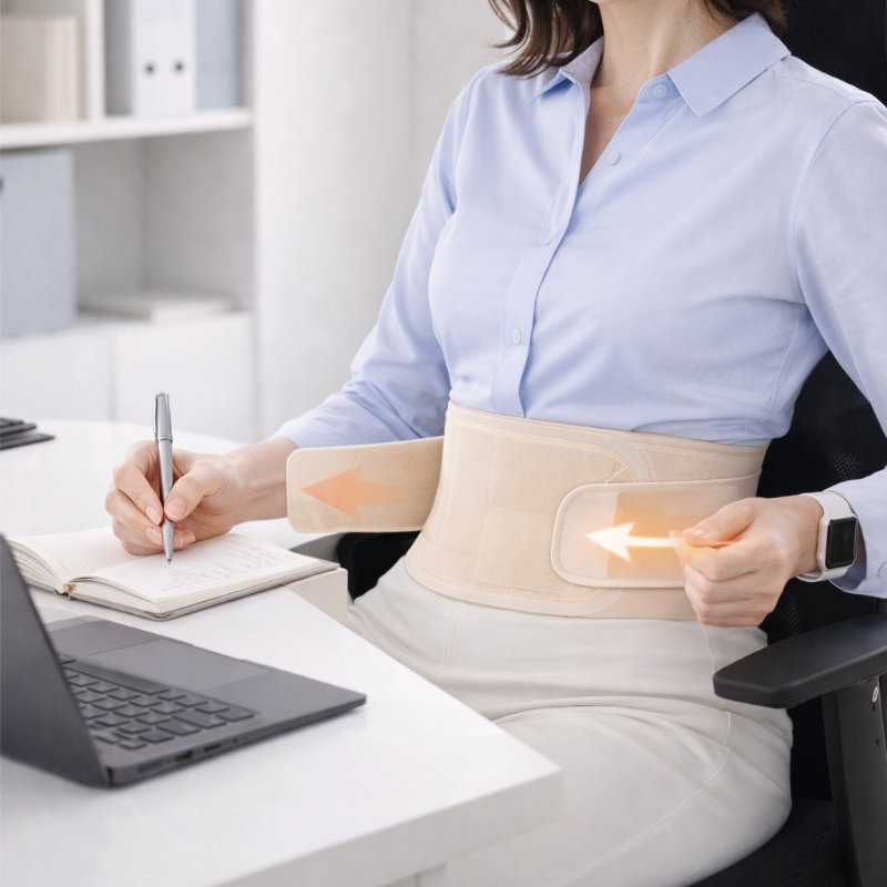 KOLA KOLA轻薄运动护腰久坐透气支撑居家户外男女同款骑行服腰托,淘宝优惠券,粉丝福利购,淘宝优惠卷