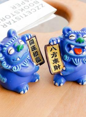 狮三百|金童05女玉中集号工艺摆件潮文创市旅游纪念礼国品