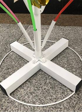 新市场车大支架款可风插风车车展风车大铁示支风架