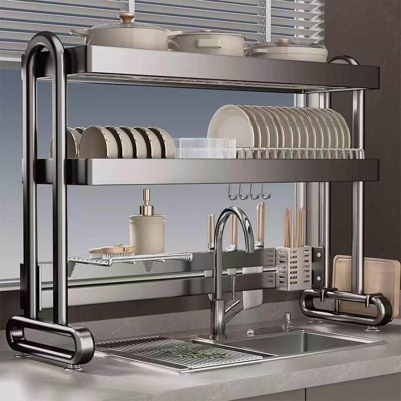 厨房洗水槽置物架多功能洗碟碗池水槽碗沥水架碗架008槽水池上方,淘宝优惠券,粉丝福利购,淘宝优惠卷