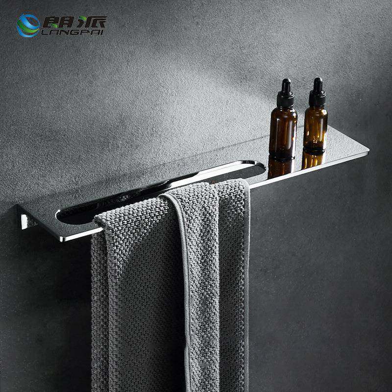 轻奢全实毛巾环置铜物12810-45架酒店洗漱台隔收纳架卫生心间双用,淘宝优惠券,粉丝福利购,淘宝优惠卷