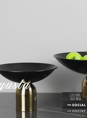 水盘XOX果盘干果托样板间餐厅吧台客饰厅茶酒店别墅几软装品轻奢