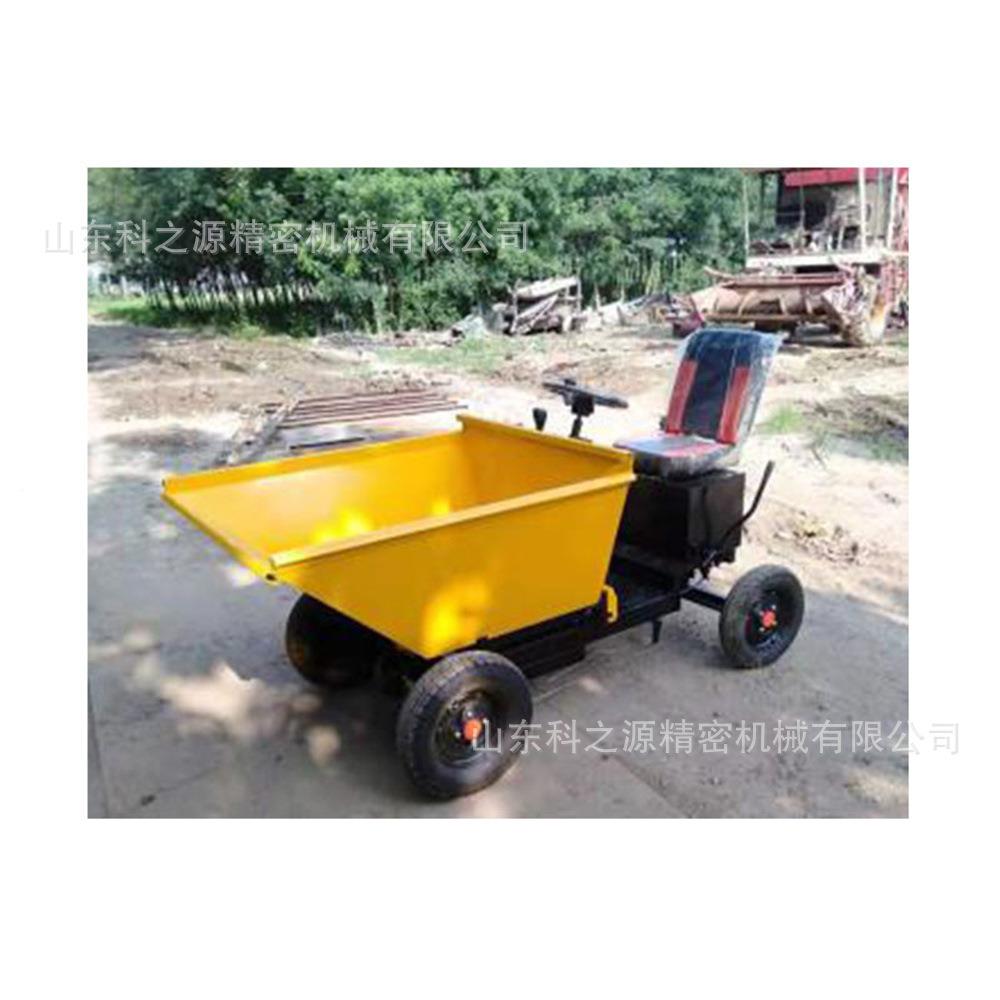 OVV动水电土方运输车建筑泥工地用翻斗车座驾式前翻工程装卸车 - 图0