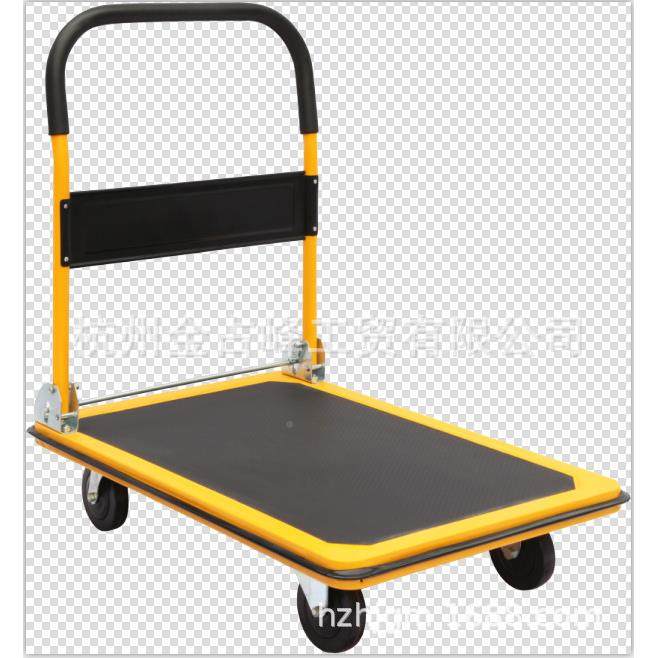 家黄板配黑平手车厂拉货搬运拖车推可折叠静音家用手721推车,淘宝优惠券,粉丝福利购,淘宝优惠卷