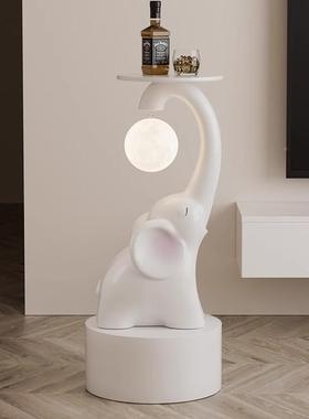 客厅收大型CRCH0059落地月球象摆件电视柜旁边发旁托沙盘轻奢高档