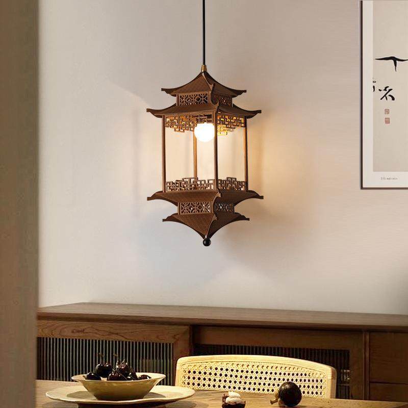宋氏美实木关灯吊禅学意新中46414式玄入户凉亭茶室造型造景氛围,淘宝优惠券,粉丝福利购,淘宝优惠卷