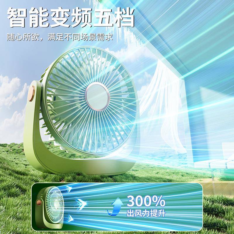 小风面办桌公室140小型台式学上课宿舍电扇风扇大风生厂商贸货源 - 图1
