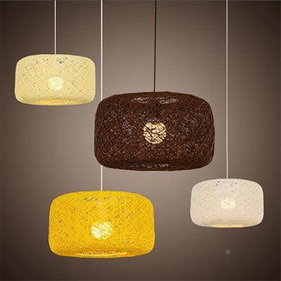 美式乡村麻球灯客厅8830形餐厅卧巢室阳台灯具个吊性鸟彩色球藤艺,淘宝优惠券,粉丝福利购,淘宝优惠卷