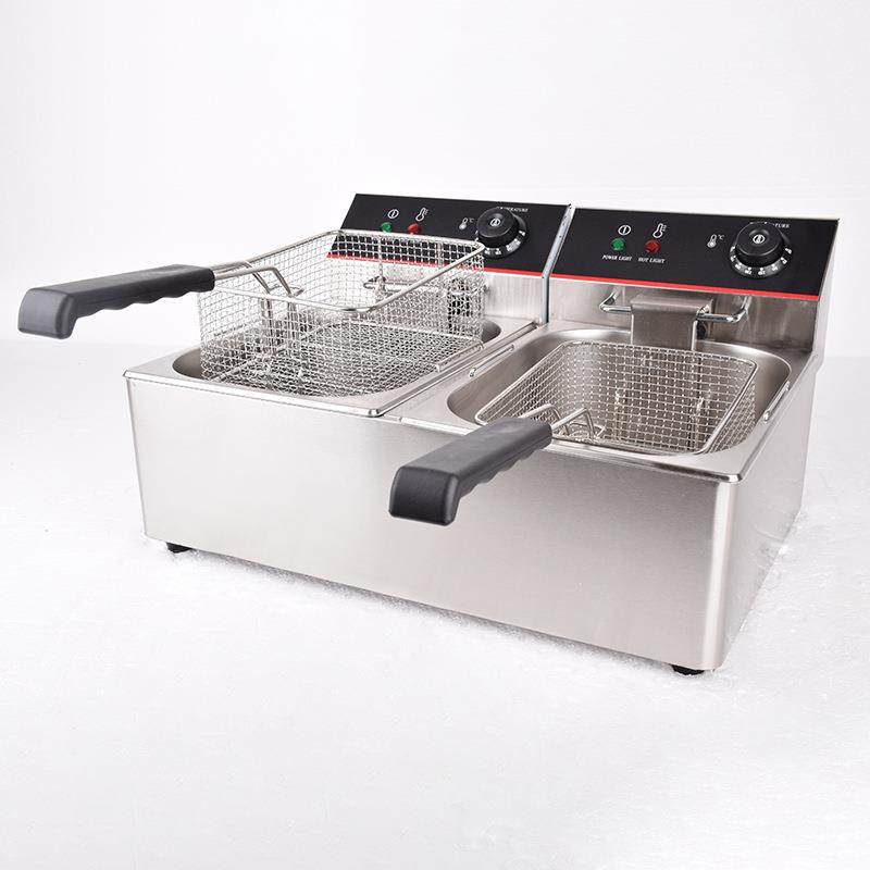 台式双缸四筛电炸炉饮品店茶餐厅炊事设备劲川餐饮行业设备,淘宝优惠券,粉丝福利购,淘宝优惠卷