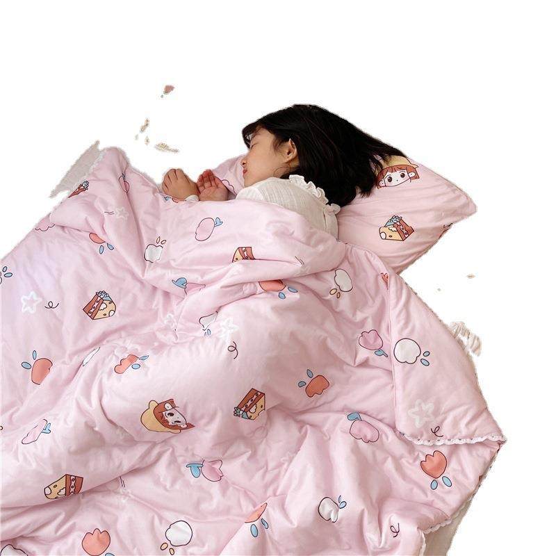 A类面料儿童男宝女宝棉被秋冬被羽丝绒纤维被学生宿舍被子可机洗,淘宝优惠券,粉丝福利购,淘宝优惠卷