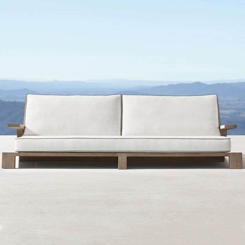 户外柚木沙发露天防水庭院别墅花园户外休闲沙发设计师款实木沙发,淘宝优惠券,粉丝福利购,淘宝优惠卷