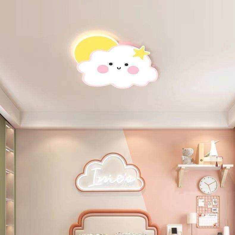 彩虹云朵led吸顶灯简约现代创意温馨卡通儿童房灯男女孩卧室灯具,淘宝优惠券,粉丝福利购,淘宝优惠卷
