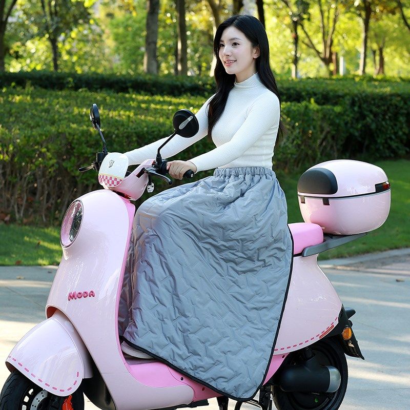 冬季电动车挡风衣半身围裙加厚护腿腰摩托车防风裙防寒保暖护膝被,淘宝优惠券,粉丝福利购,淘宝优惠卷