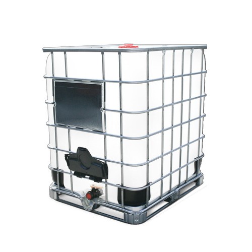 吨桶500L1000升四方水桶机油桶1吨集装方形车载柴油桶化工塑料桶 - 图3