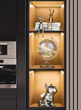 发地仪电视光柜书柜书架吧书桌书店酒店会地球仪摆所书球咖啡厅摆