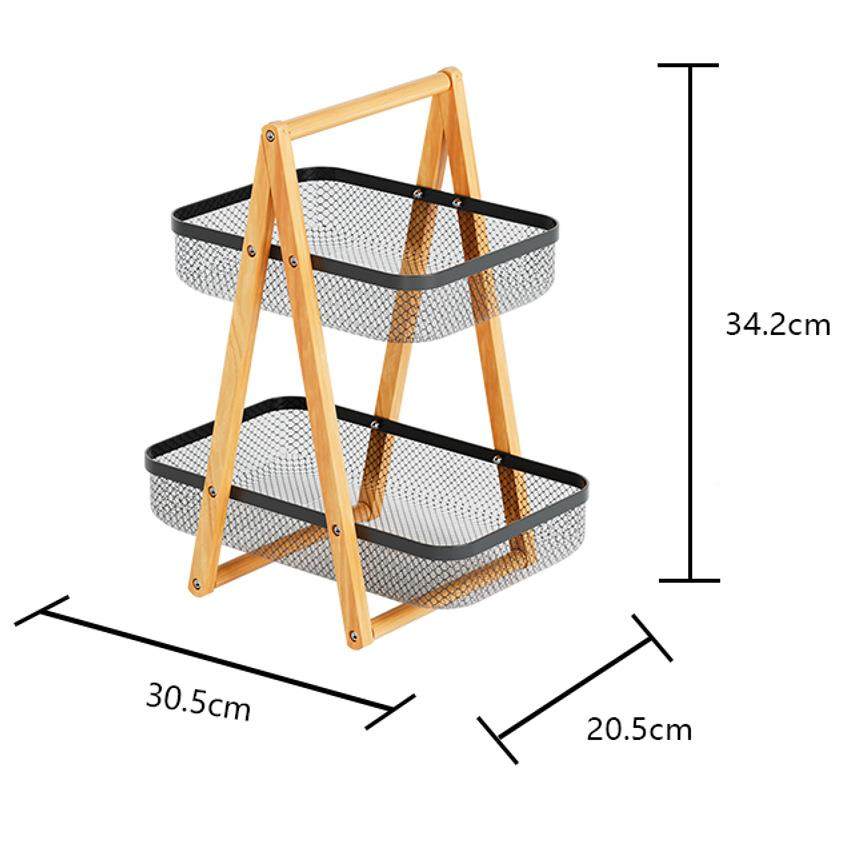 新款实木收纳篮果桌边篮面大号金属创意果篓盘家用GL088GL面包干,淘宝优惠券,粉丝福利购,淘宝优惠卷