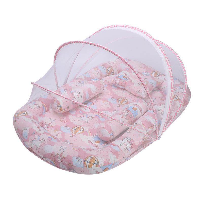 便携式新生儿仿生睡垫床垫床中床婴儿床宝宝婴儿防蚊蚊帐,淘宝优惠券,粉丝福利购,淘宝优惠卷