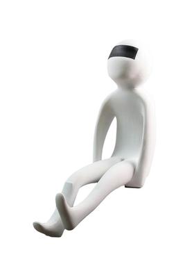 现代简约物抽雕塑装饰品摆件售楼处酒店象大人艺堂玄关术BBS品摆