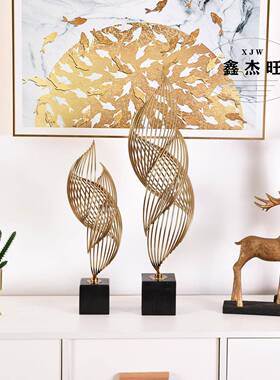 创意电视家柜摆件现20200427代客厅玄关酒柜属工术金品居艺装饰品