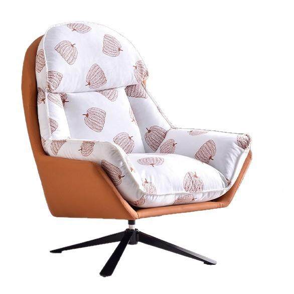 式轻奢现代单人蛋沙发椅旋YKW转办意公室师书房设计中古风壳懒人,淘宝优惠券,粉丝福利购,淘宝优惠卷