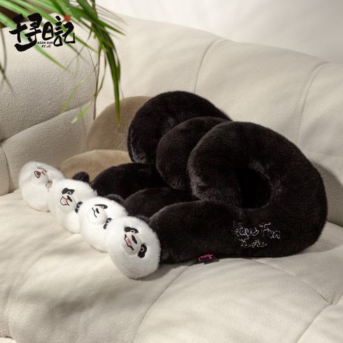 千寻日记问号抱枕颈枕花花七仔福宝护脖枕头午睡靠垫午睡枕办公室 - 图2