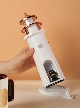 大英博物馆创意小夜灯投影氛围灯塔床头感应台灯女生新婚生日礼物