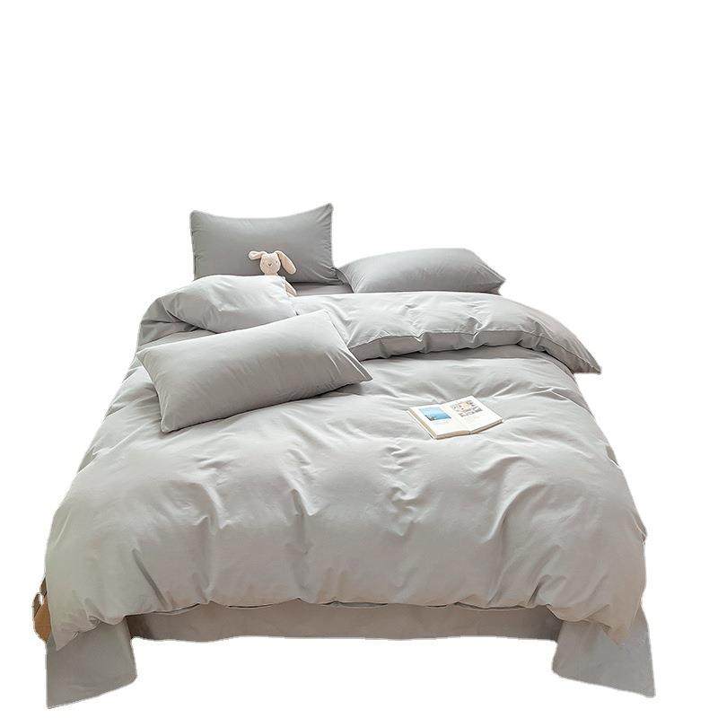 A类冬季加厚100全棉磨毛床上四件套纯棉床品被套床单三件套床笠男,淘宝优惠券,粉丝福利购,淘宝优惠卷