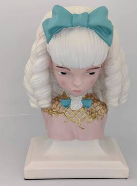 品欧式简摆约人物花瓶工艺树脂摆件客厅卧RF143室电视柜纳钥匙玄