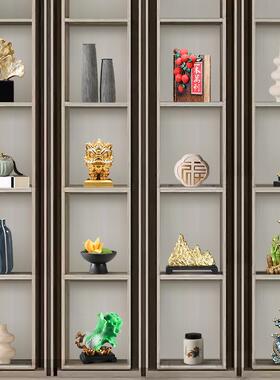 新式老板办室领导办桌摆件高YA839728端大气上公档次茶室展公示柜