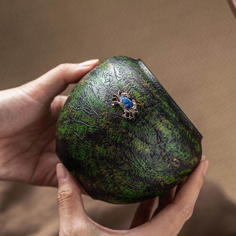 宜室茶话大漆老铁水方复古水洗茶台建水干泡台茶洗水盂茶渣缸,淘宝优惠券,粉丝福利购,淘宝优惠卷