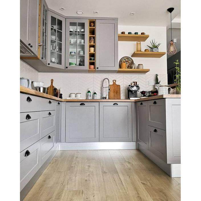 欧美风格厨房壁柜实木橱柜设计专业整体橱柜,淘宝优惠券,粉丝福利购,淘宝优惠卷