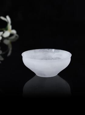 锋明琉璃磨砂云雾粉烧纹理中式茶具套餐家用茶杯公道杯盖碗品茗杯