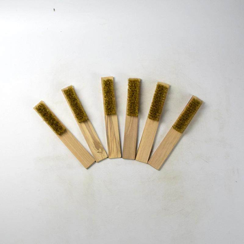 除锈全铜丝刷子 金属表面清洁刷子 软铜丝刷子6行,淘宝优惠券,粉丝福利购,淘宝优惠卷