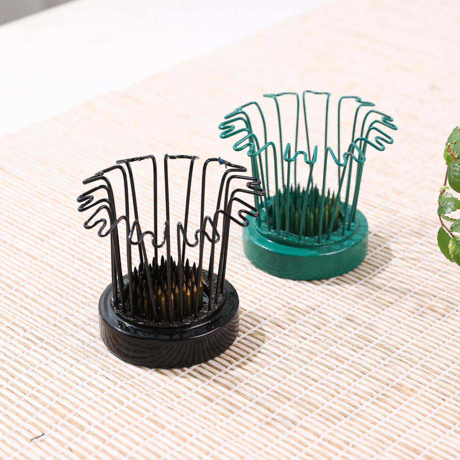 剑山花固神定插器日式中式花瓶花工道不KKN锈钢套装具鲜花插花器,淘宝优惠券,粉丝福利购,淘宝优惠卷