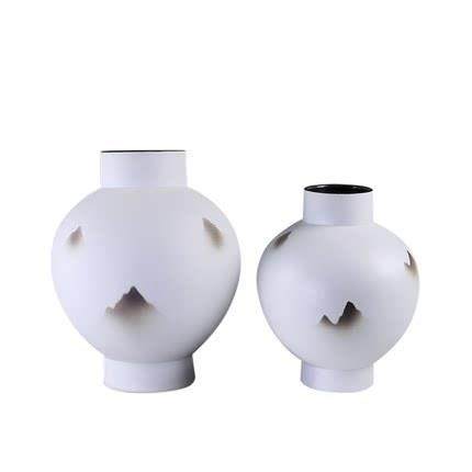 新中式陶瓷花瓶摆件玄关柜茶室博古架储物罐售楼处样板房软装饰品,淘宝优惠券,粉丝福利购,淘宝优惠卷