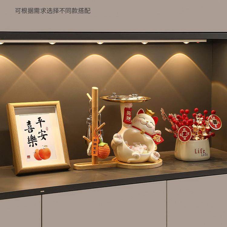 猫入户饰门口柜钥匙收纳玄关装摆品件JZA客厅家居鞋乔迁新居礼品,淘宝优惠券,粉丝福利购,淘宝优惠卷