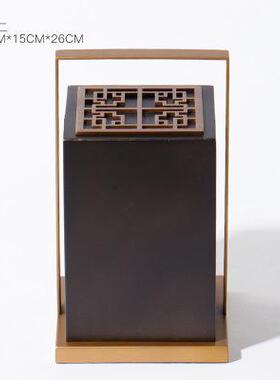 新中创意饰铁艺摆件酒店别墅高办端OCO客厅电视式柜玄关公室软装