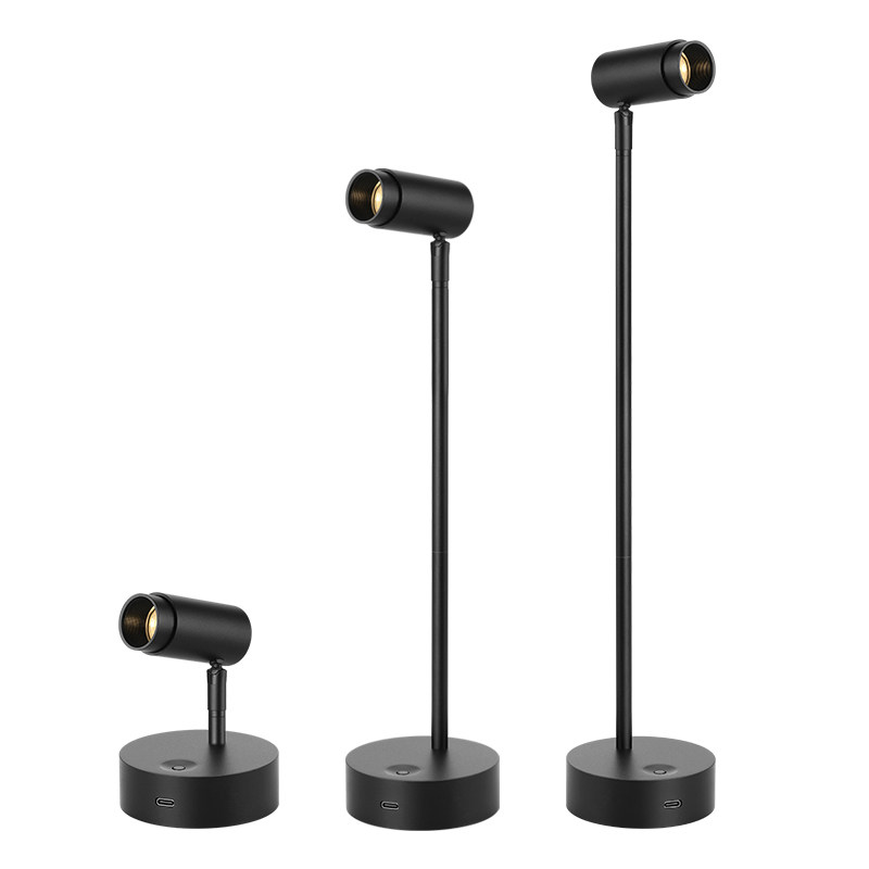 led无线可变焦小射灯玻璃柜台射灯临展展柜灯展示可充电款立杆灯,淘宝优惠券,粉丝福利购,淘宝优惠卷