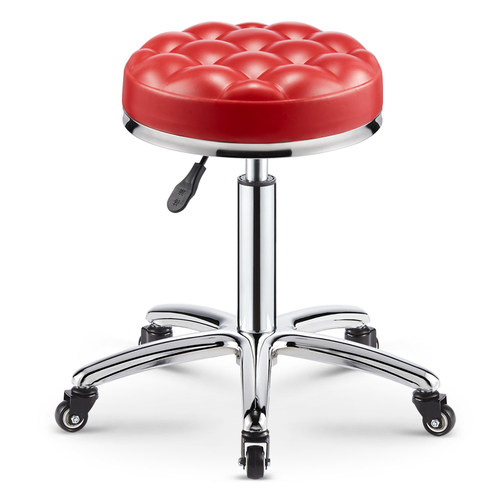 美容凳理发店椅子美发凳旋转升降圆凳子大工凳美甲凳滑轮化妆剪发 - 图2