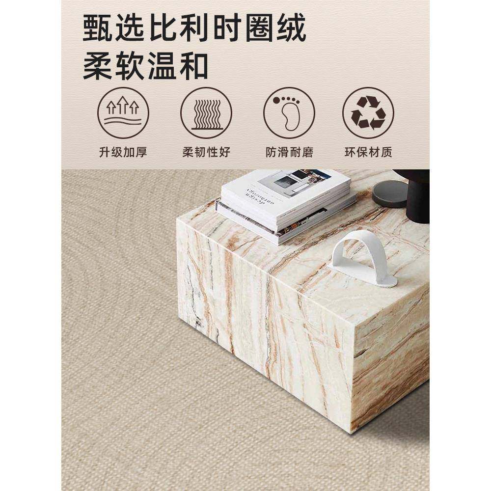 地毯客厅家用法式加厚高级家用卧室床边沙发茶几毯免洗地毯垫,淘宝优惠券,粉丝福利购,淘宝优惠卷