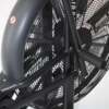 Wind resistance bicycle, indoor sports fan bike, silent fitness equipment, freely adjustable foot-operated wind resistance spinning bicycle