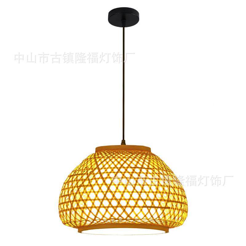 竹编吊灯新中式378饰藤编禅灯意茶餐饮灯竹灯艺灯笼茶楼仿室古罩,淘宝优惠券,粉丝福利购,淘宝优惠卷