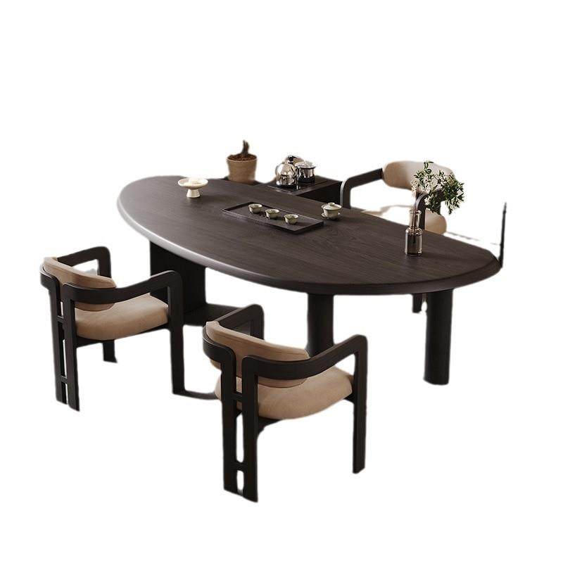 全实木简约茶桌椅组合创意异形客厅家用功夫泡茶台2024新款高端,淘宝优惠券,粉丝福利购,淘宝优惠卷