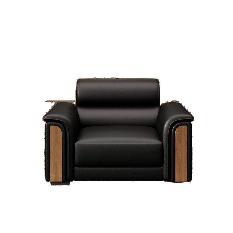 新款办公室沙发茶几组合现代商务会客接待区茶台一体式三人位皮艺,淘宝优惠券,粉丝福利购,淘宝优惠卷